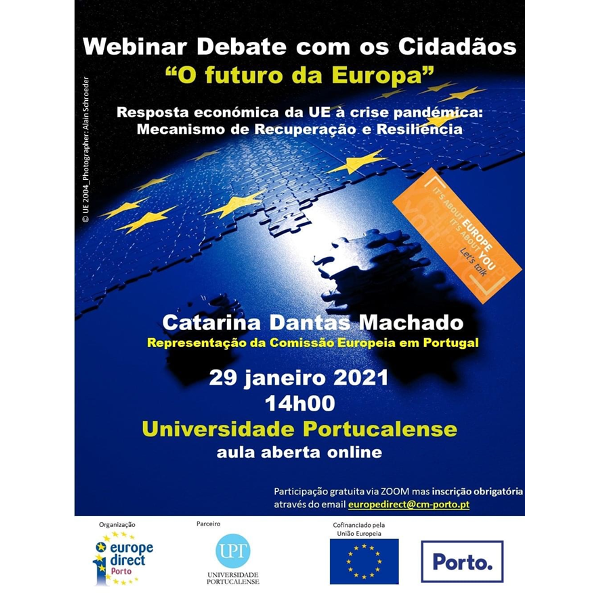 Webinar Debate com os Cidadãos «O Futuro da Europa»