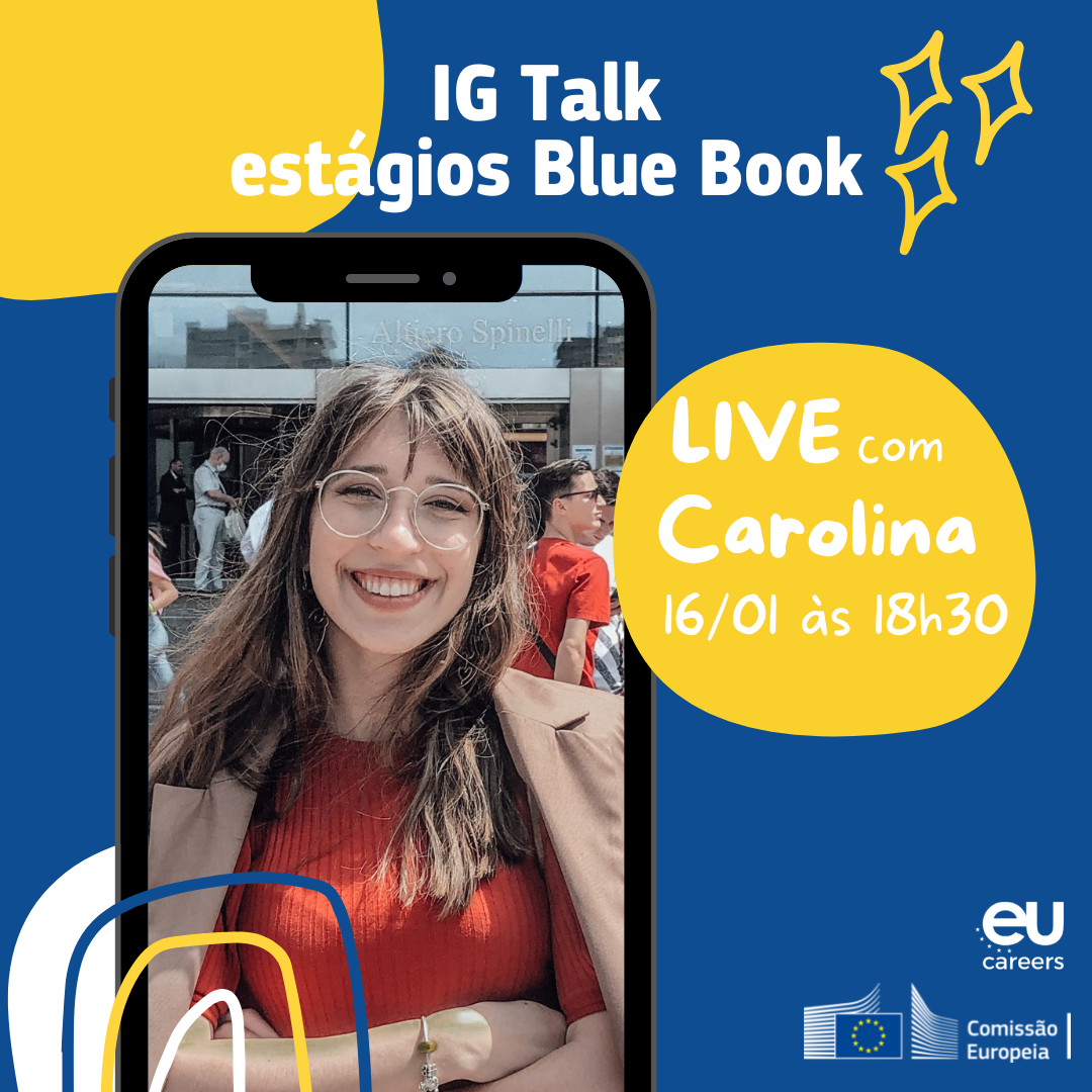 IG Talk estágios Blue Book Carolina