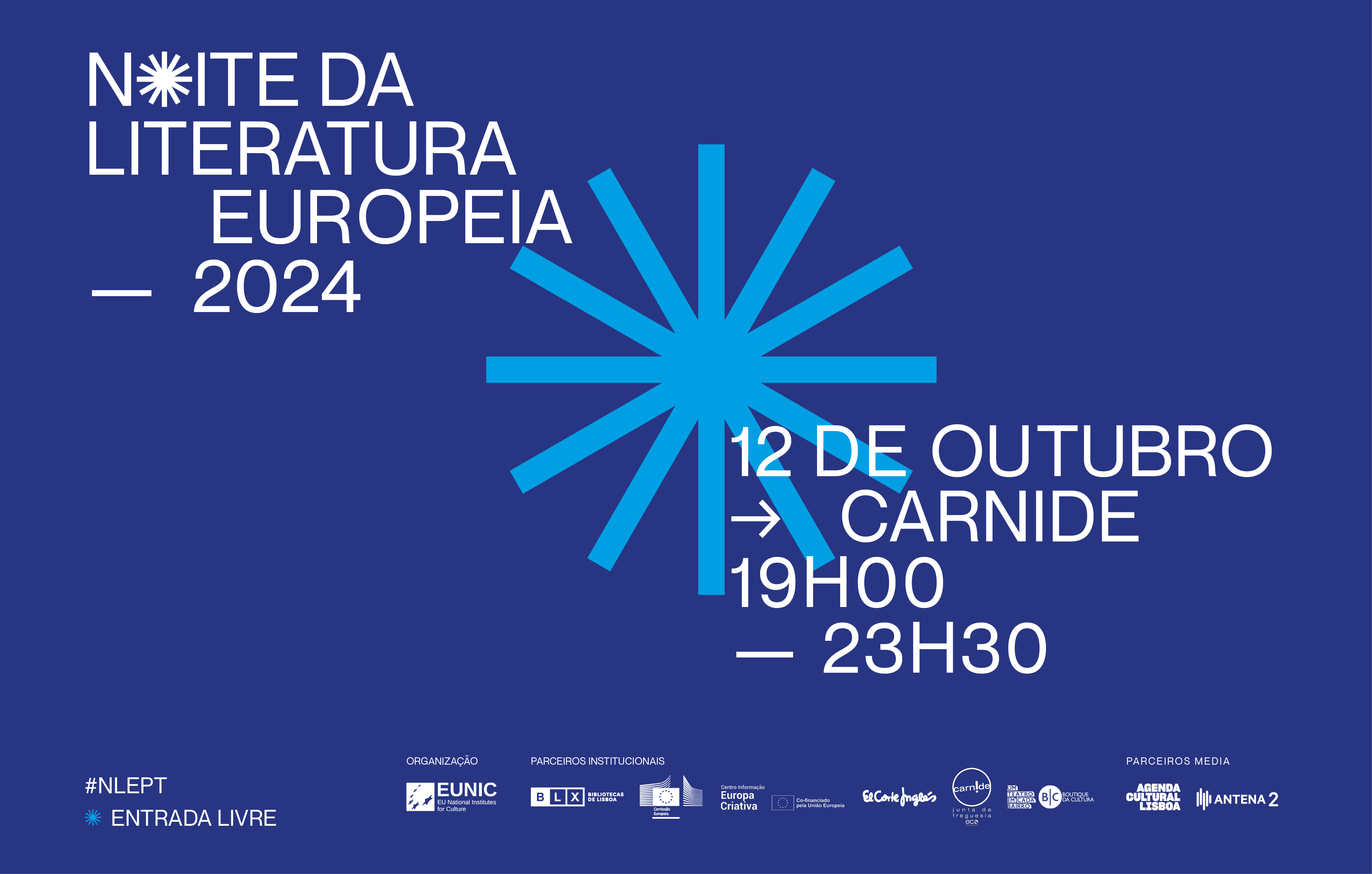 Noite da Literatura Europeia 2024