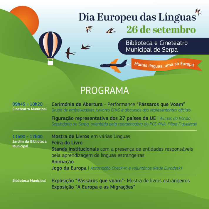 Programa destinado à comunidade EDLangs 1