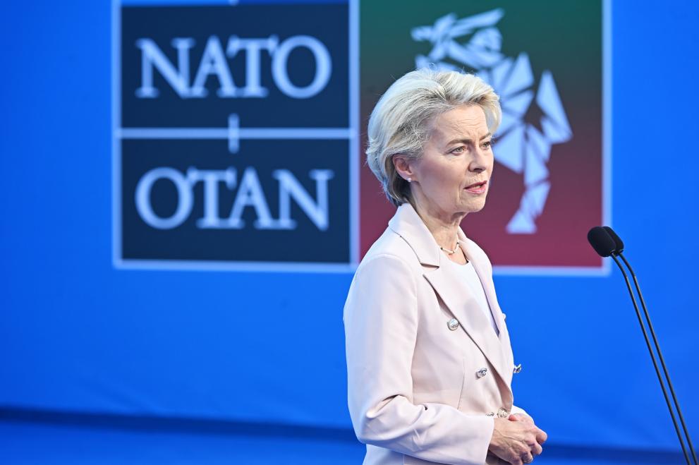 Participation of Ursula von der Leyen, President of the European Commission, in the NATO Summit, Vilnius