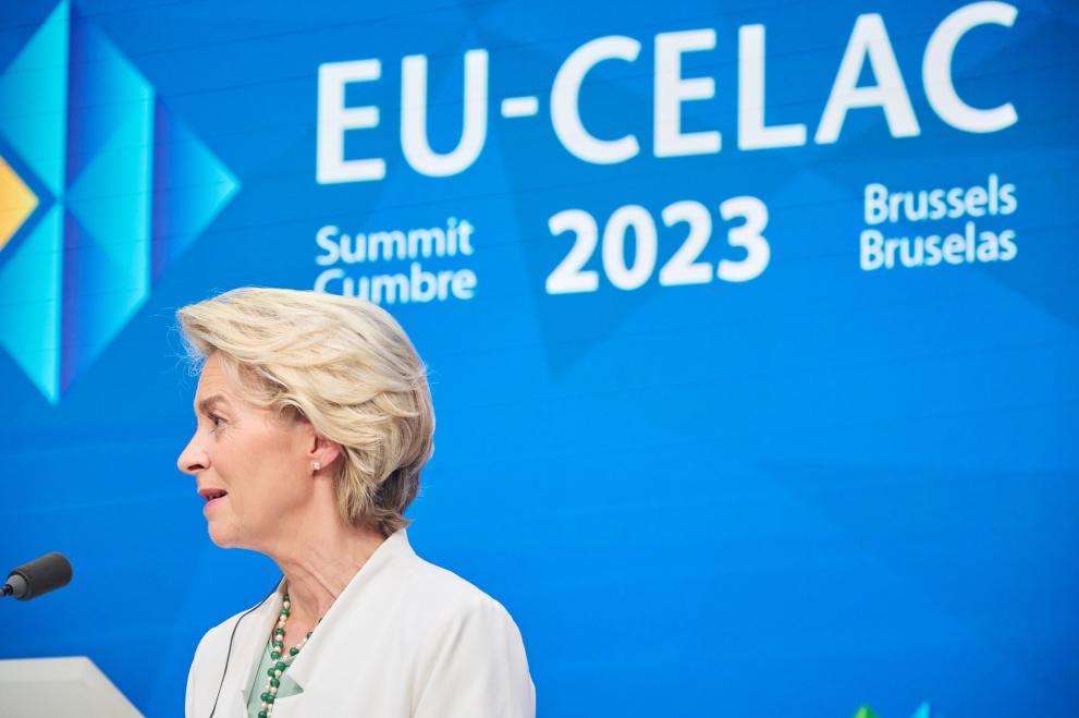 Participation of Ursula von der Leyen, President of the European Commission, in the EU/CELAC Summit 2023