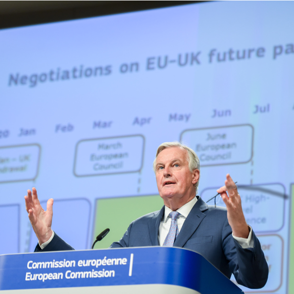 Michel Barnier - Negociações UE-UK - futura parceria