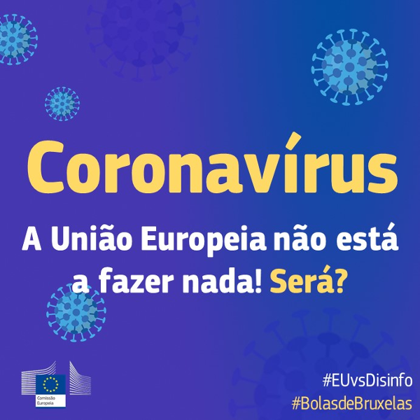 Coronavírus: a União Europeia não está a fazer nada! Será?