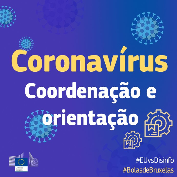 Coronavírus: Coordenação e orientação