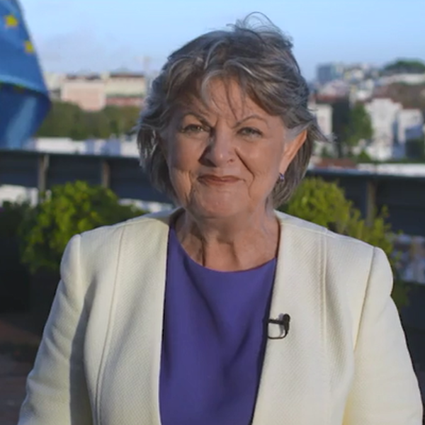 Comissária europeia Elisa Ferreira em Lisboa