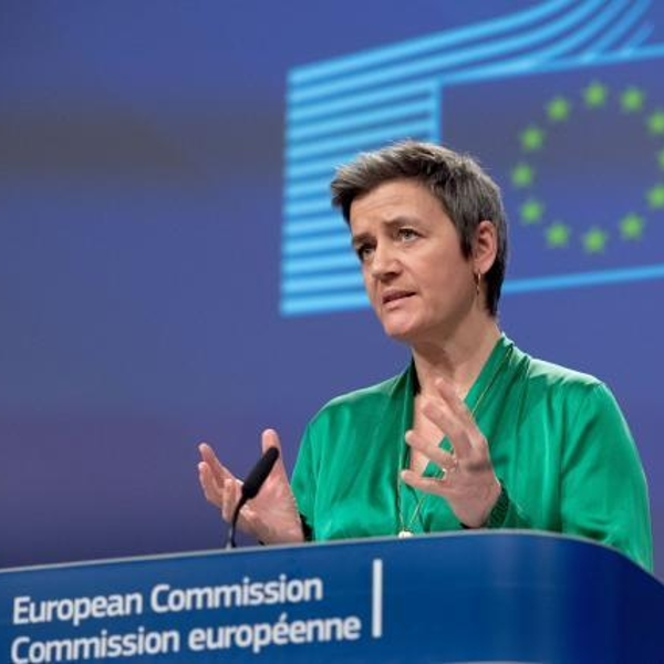 Vice-presidente executiva Margrethe Vestager, responsável pela política de concorrência