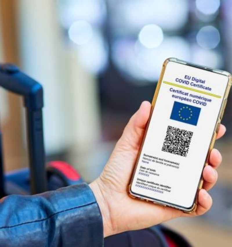 Certificado Digital COVID da UE entra em vigor na União