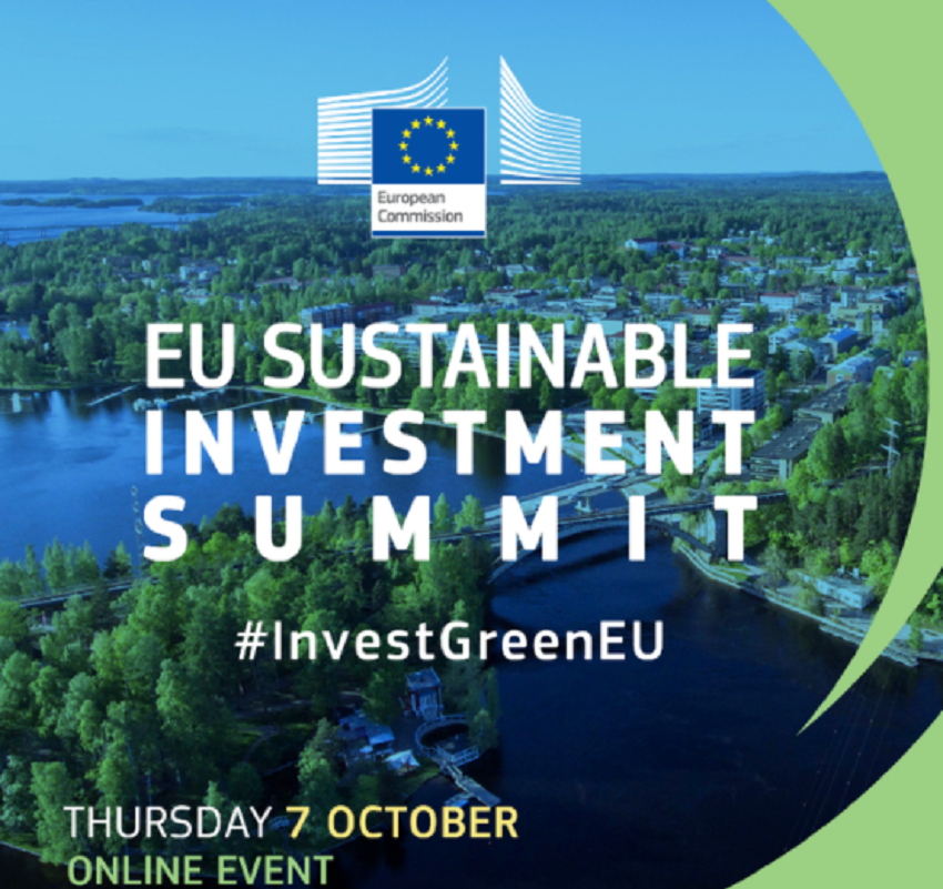 Cimeira da UE sobre Investimento Sustentável 2021