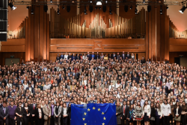 Estagiários na Comisssão Europeia em Bruxelas